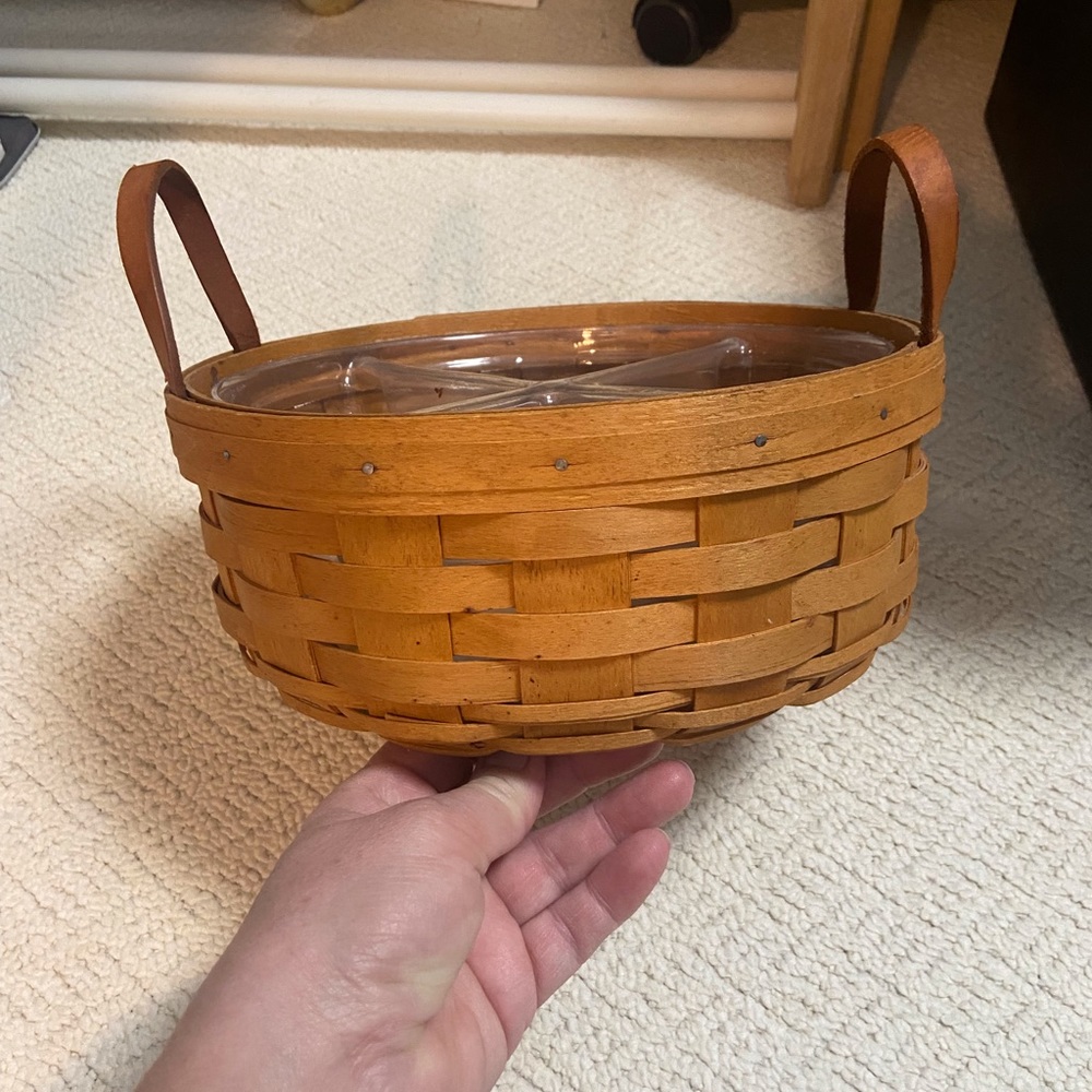 Longaberger large darning basket